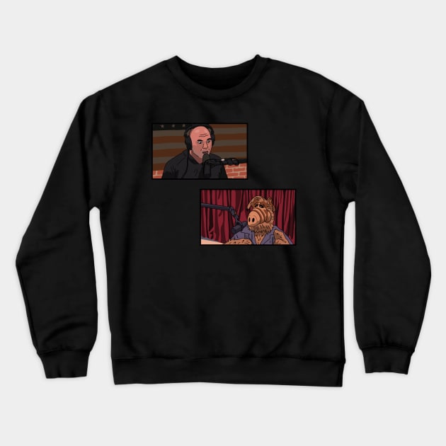 Joe Rogan X Alf Crewneck Sweatshirt by deadEYEZ